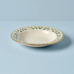 Holiday Pasta/Rim Soup Bowl