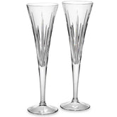 Soho Crystal Toasting Flutes, Set of 2
