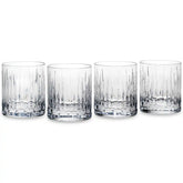 Soho Crystal Double Old-Fashioned Glasses, Set of 4