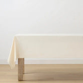 French Perle Natural 60x84 Tablecloth