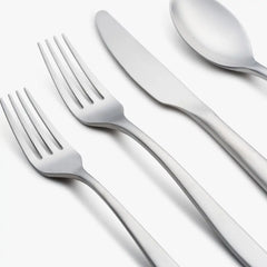 Averie Satin 20-Piece Flatware Set