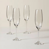 Tuscany Classics Flute Glasses, Set of 4