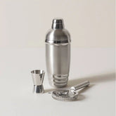 Tuscany Classics Stainless Steel Cocktail Shaker & Strainer Set