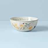 Butterfly Meadow Home is Where The Heart is Bowl