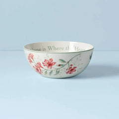 Butterfly Meadow Home is Where The Heart is Bowl