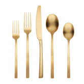 Beacon Gold Satin 20-Piece Flatware Set