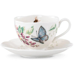 Butterfly Meadow Blue Cup & Saucer