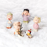 Peanuts A Charlie Brown Christmas 5-Piece Figurine Set
