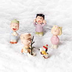 Peanuts A Charlie Brown Christmas 5-Piece Figurine Set