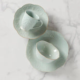 French Perle Ice Blue 4-Piece Place Setting