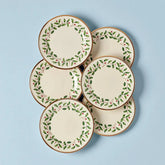 Holiday Salad Plates, Set of 6