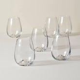 Tuscany Classics Stemless Wine Glasses, Set of 6
