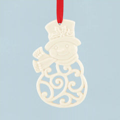 Snowman Charm Ornament