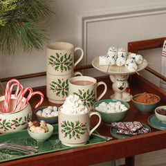 Holiday Stackable Mugs, Set of 4
