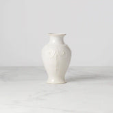 French Perle White Bouquet Vase