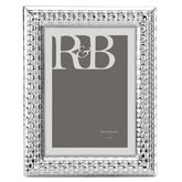 Watchband Silver 5x7 Photo Frame