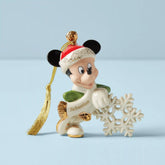 Personalized Mickey Mouse Snowflake Ornament