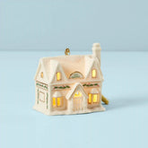 Christmas Village Toy Shop Lit Ornament