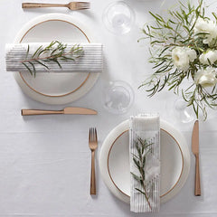 Trianna White Salad Plate
