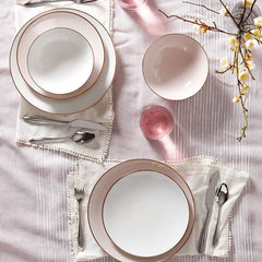 Trianna White Salad Plate