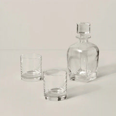 Tuscany Classics 3-Piece Decanter & Glass Set