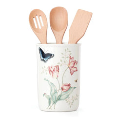 Butterfly Meadow 4-Piece Utensil Holder Set