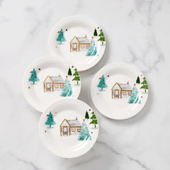 Balsam LaneTidbit Plates, Set of 4
