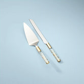 Opal Innocence 2-Piece Cake Knife & Server Set