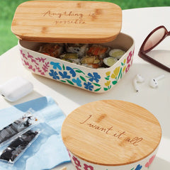 Floral Fields 2-Piece Container Set