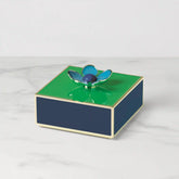 Make It Pop Green & Navy Floral Box