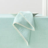 French Perle Ice Blue Napkin, Set of 2