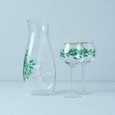 Holiday 3-Piece Decanter & Wine Glass Set