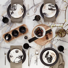 LX Collective Tray with 3 Dip Bowls