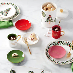 Evergreen Dinner Plates, Set of 4
