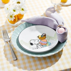 Snoopy Easter Accent Plates, Set of 4