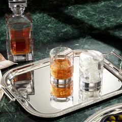 Hudson Crystal 5-Piece Whiskey Set