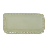 Artisanal Stripe Green Hors d'Oeuvres Tray