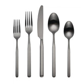 Mercer Gunmetal 5-Piece Place Setting