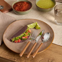 Organic Shades Clay 12-Piece Dinnerware Set