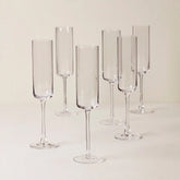 Tuscany Classics Straight Flute Glasses, Set of 6
