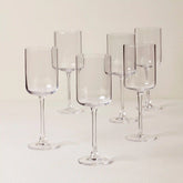 Tuscany Classics Straight White Wine Glasses, Set of 6