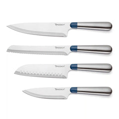 Keen Acacia 5-Piece Bristle Cutlery Block Set