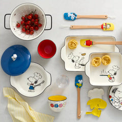 Chef Snoopy Covered Casserole Dish