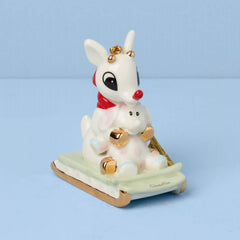 Personalized Rudolph with Misfit Elephant Ornament