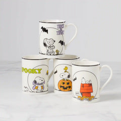 The Great Pumpkin Mugs, Set of 4