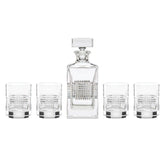 Sloane Crystsal 5-Piece Whiskey Set