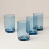 Tuscany Classics Stackable Blue Coolers, Set of 4