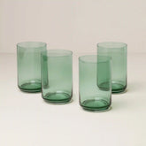 Tuscany Stackable Classics Green Coolers, Set of 4