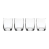 5 O'Clock Double Old-Fashioned Glasses, Set of 4