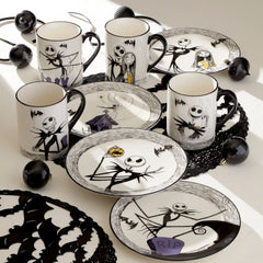 Nightmare Before Christmas Mugs, Set of 4